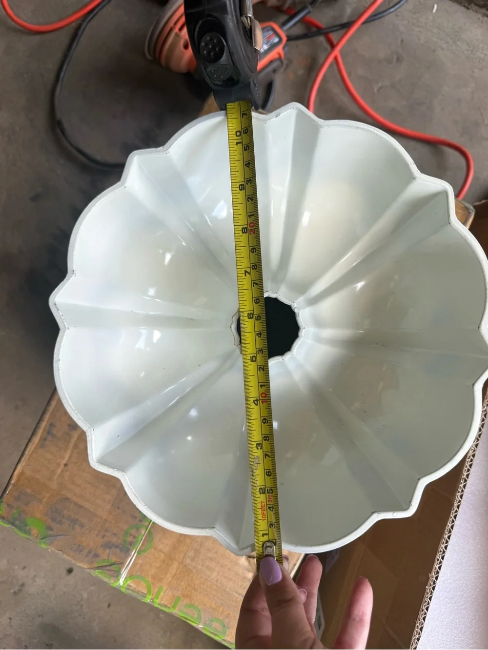Heavy-Duty Silver Bundt Cake Mold by Reproduction Products